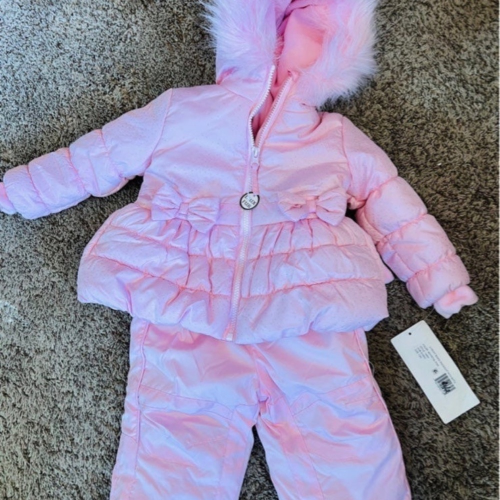Rothschild Baby Girl Snowsuit Size 12 Month